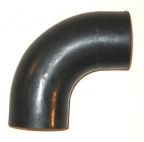 Rubber Elbow 3" ID X 90 Degree