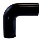 Silicone Elbow 1.5" ID X 90 Degree - Gloss Black