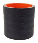 Silicone Sleeve 2.75" ID X 3" Long - Matte Black
