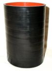 Silicone Sleeve 4" ID X 6" Long - Gloss Black