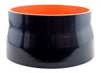 Silicone Reducing Sleeve 6" ID to 5.5" ID - Gloss Black